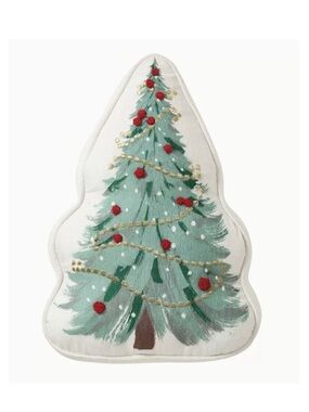 HALLMARK 2025  Novelty Christmas Tree Decorative Pillow 16"